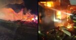 Patru incendii in Neamt in doar cateva ore provocand pagube considerabile FOTO