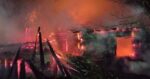 Incendiu in Neamt o casa si doua anexe au fost complet distruse VIDEO