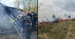 Trei incendii in judetul Neamt Flacarle au distrus locuinte anexe si terenuri