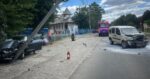 Accident in Neamt O masina a fost proiectata intr un stalp