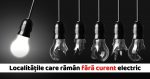 Localitatile care vor ramane FARA CURTE in perioada 10