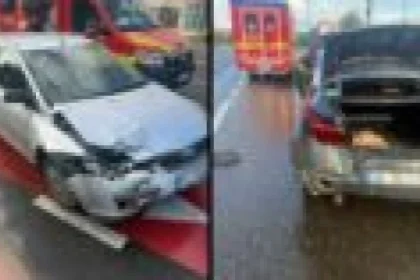 Accident cu victimă în Piatra-Neamț. Coliziune între două autoturisme