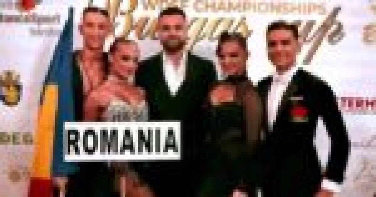 Darius Danciu și Alessandra Dediu, vicecampioni mondiali la 10 dansuri
