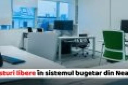 Locuri de muncă la stat în Neamț: posturi disponibile la 27 septembrie
