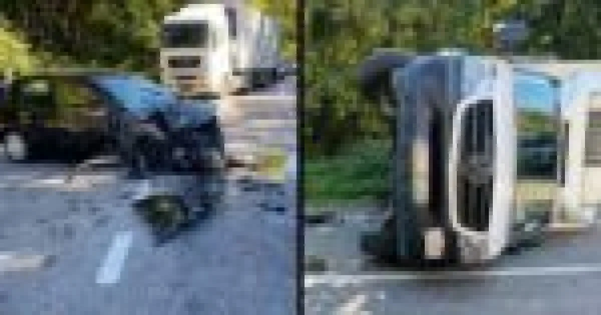 Impact rutier în Neamț: trei autovehicule implicate și două persoane rănite
