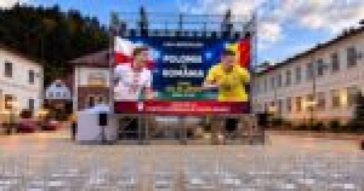 Polonia – România, live pe ecranul uriaș de la Curtea Domnească